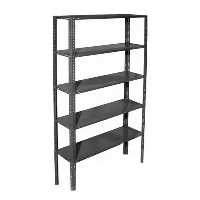 قفسه مدل پیچی 5 طبقه سایز 95x60 پایه 2.5 متری (ارسال پس کرایه و به عهده مشتری)