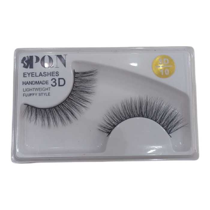 مژه مصنوعی سه بعدی پون کد 10