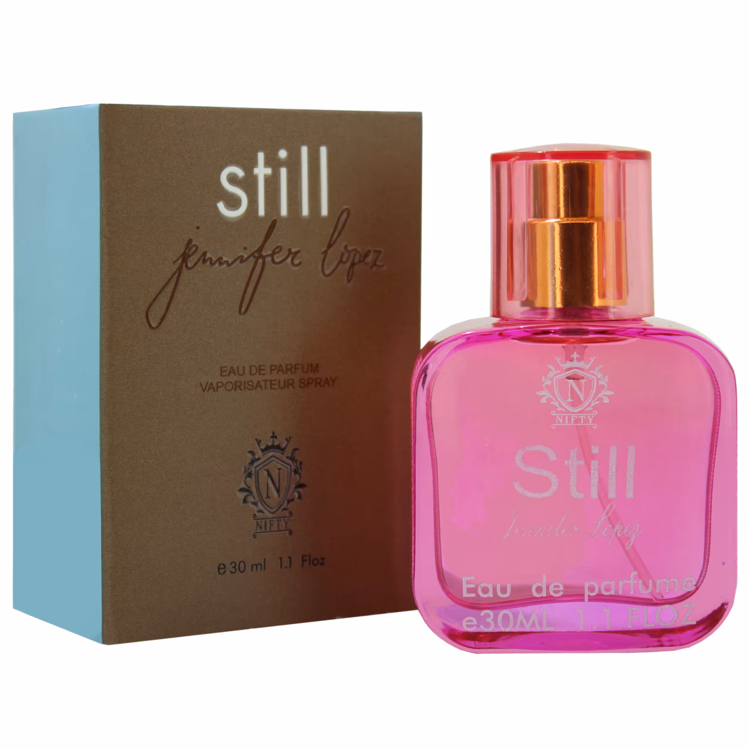 عطر جیبی زنانه نیفتی مدل استیل جنیفر لوپز حجم 30 میلی لیتر 