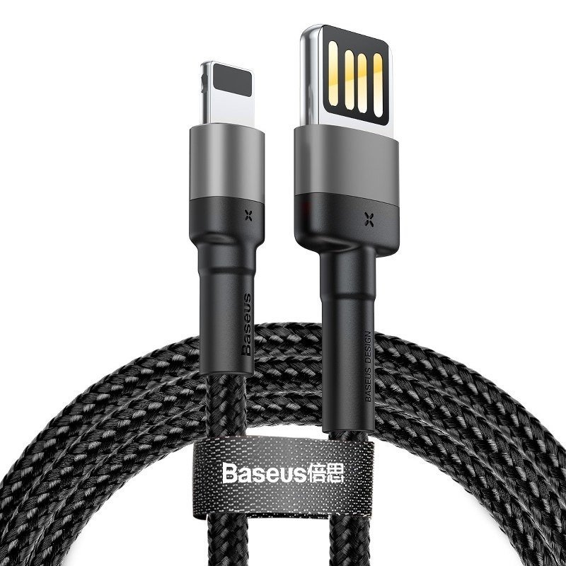 کابل تبدیل USB به لایتنینگ باسئوس مدل CAFULE طول 1 متر