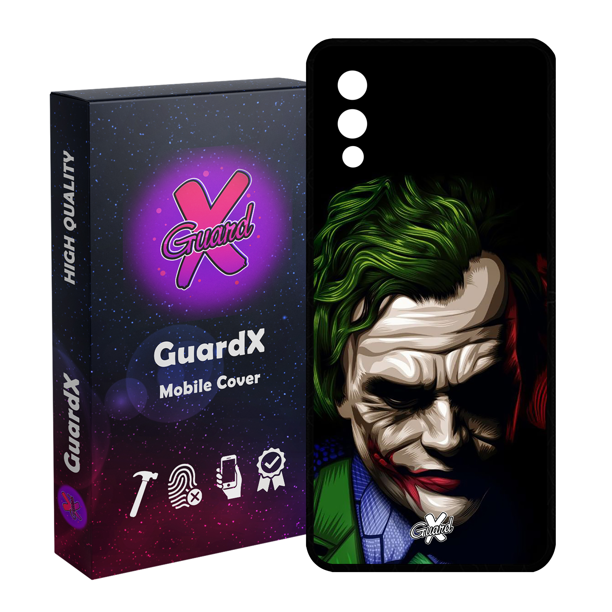 کاور گارد ایکس طرح Joker مدل Glass10109 مناسب برای گوشی موبایل سامسونگ Galaxy A02 / M02