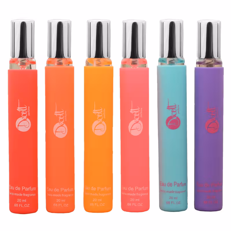 عطر جیبی زنانه دکلت مدل DREAM حجم 20 میلی لیتر مجموعه 6 عددی