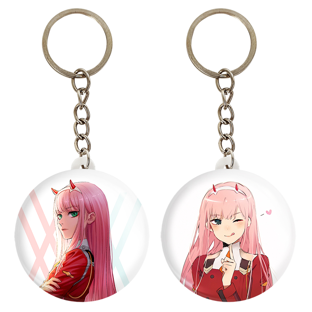 جاکلیدی خندالو مدل زیروتو انیمه دارلینگ Darling کد 1051310509 مجموعه 2 عددی