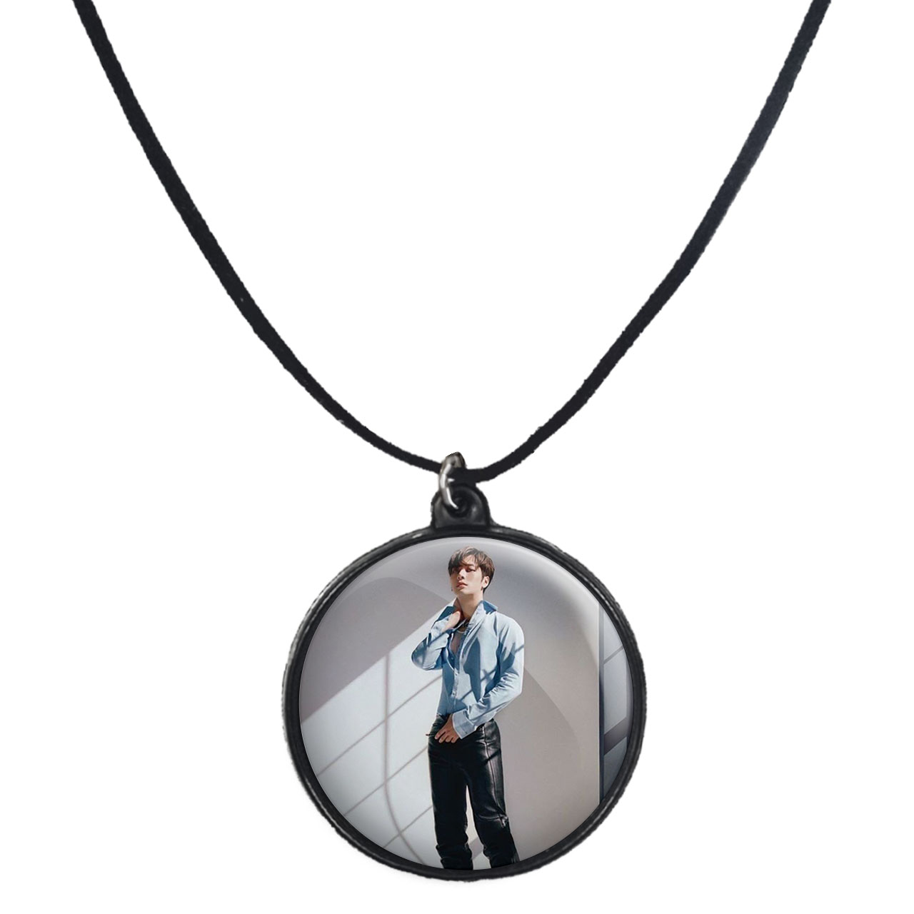 گردنبند پرمانه طرح GOT7 کد pmb.19022 مدل دو طرفه