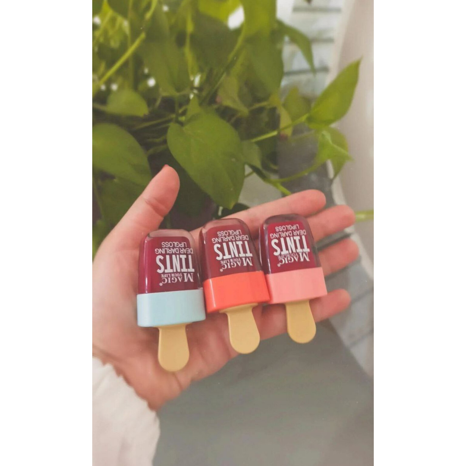 رژلب مایع طرح بستنی