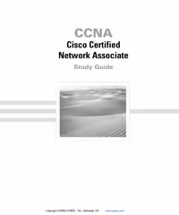 خرید و دانلود نسخه کامل کتاب CCNA Cisco Certified Network Associate Study Guide (Exam 640-507), Second Edition