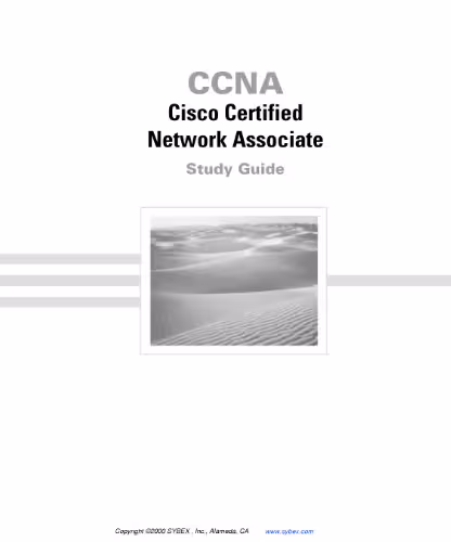 خرید و دانلود نسخه کامل کتاب CCNA Cisco Certified Network Associate Study Guide (Exam 640-507), Second Edition