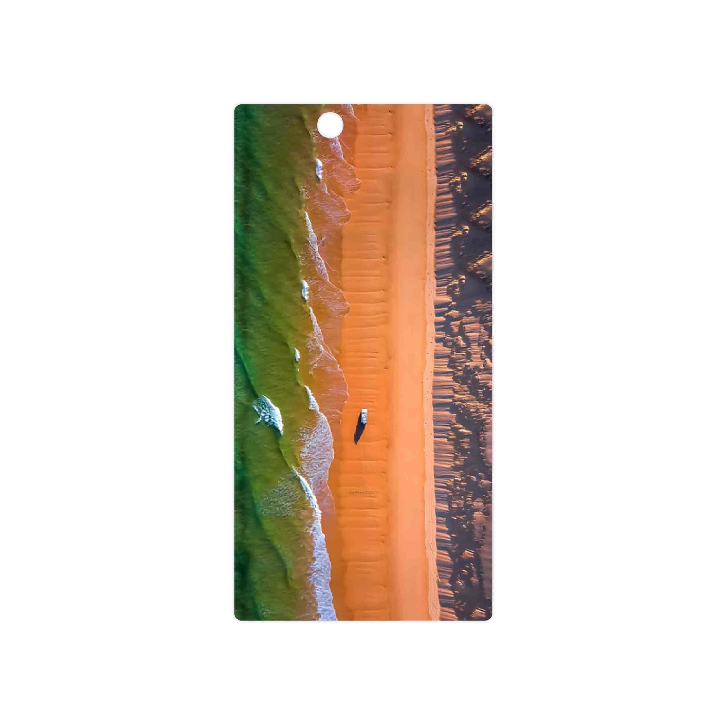 برچسب پوششی ماهوت مدل Beach and Green Sea مناسب برای گوشی موبایل سونی Xperia Z Ultra