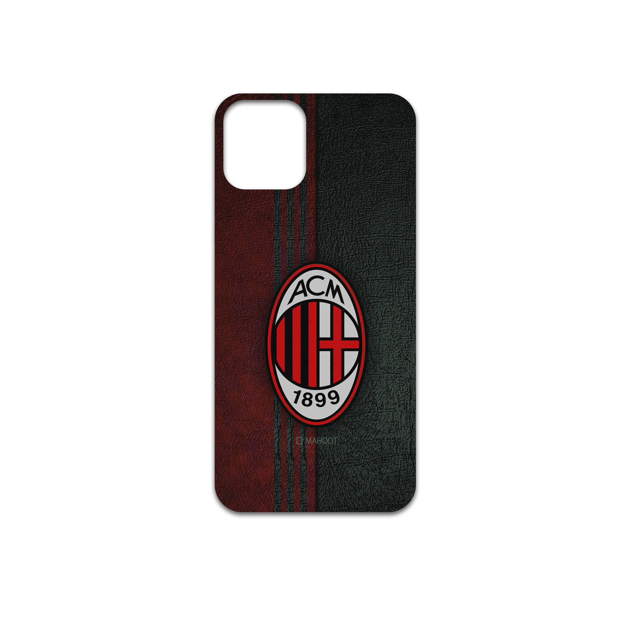 برچسب پوششی ماهوت مدل AC-Milan-FC مناسب برای گوشی موبایل اپل iPhone 11 Pro