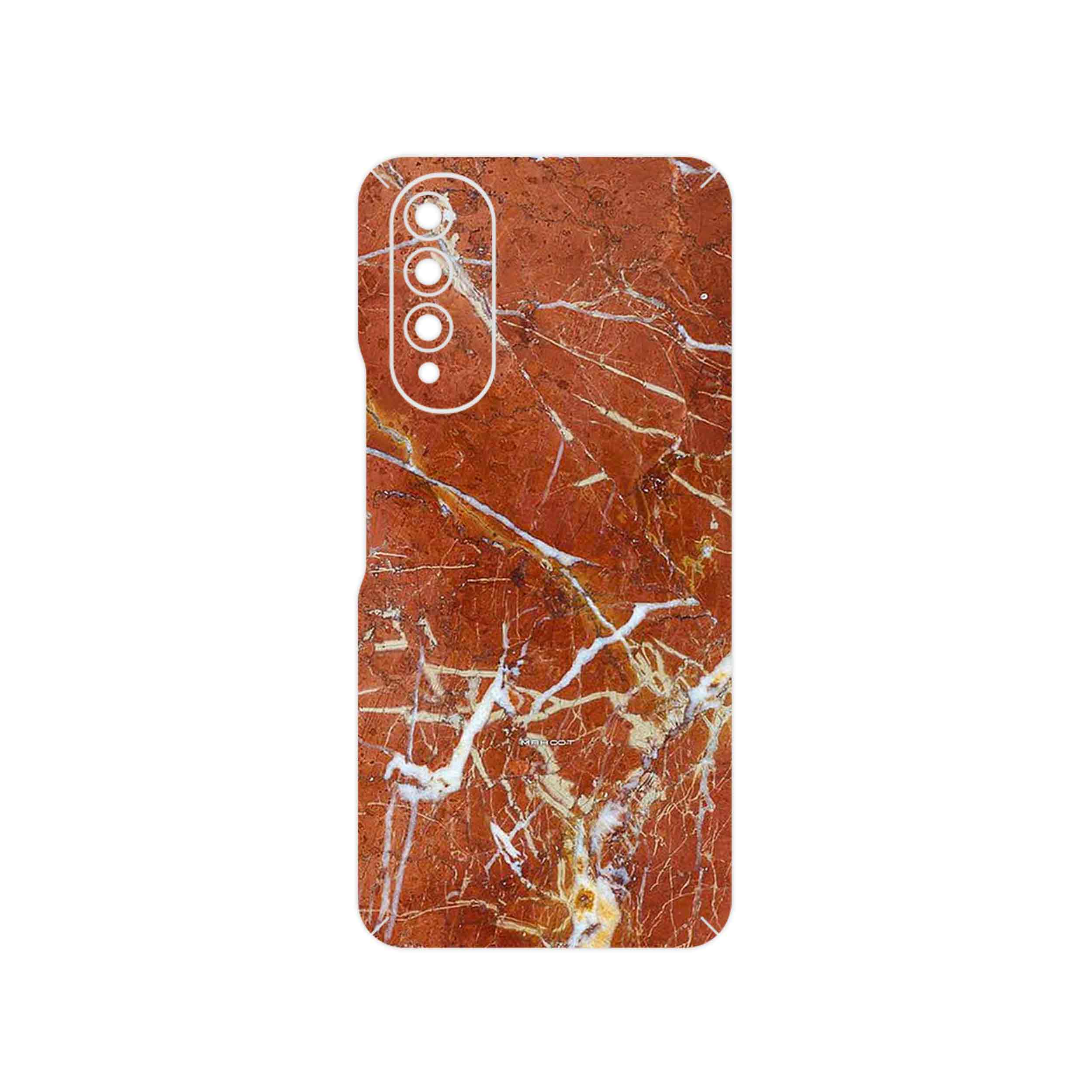 برچسب پوششی ماهوت مدل Red Marble مناسب برای گوشی موبایل ویکو T50