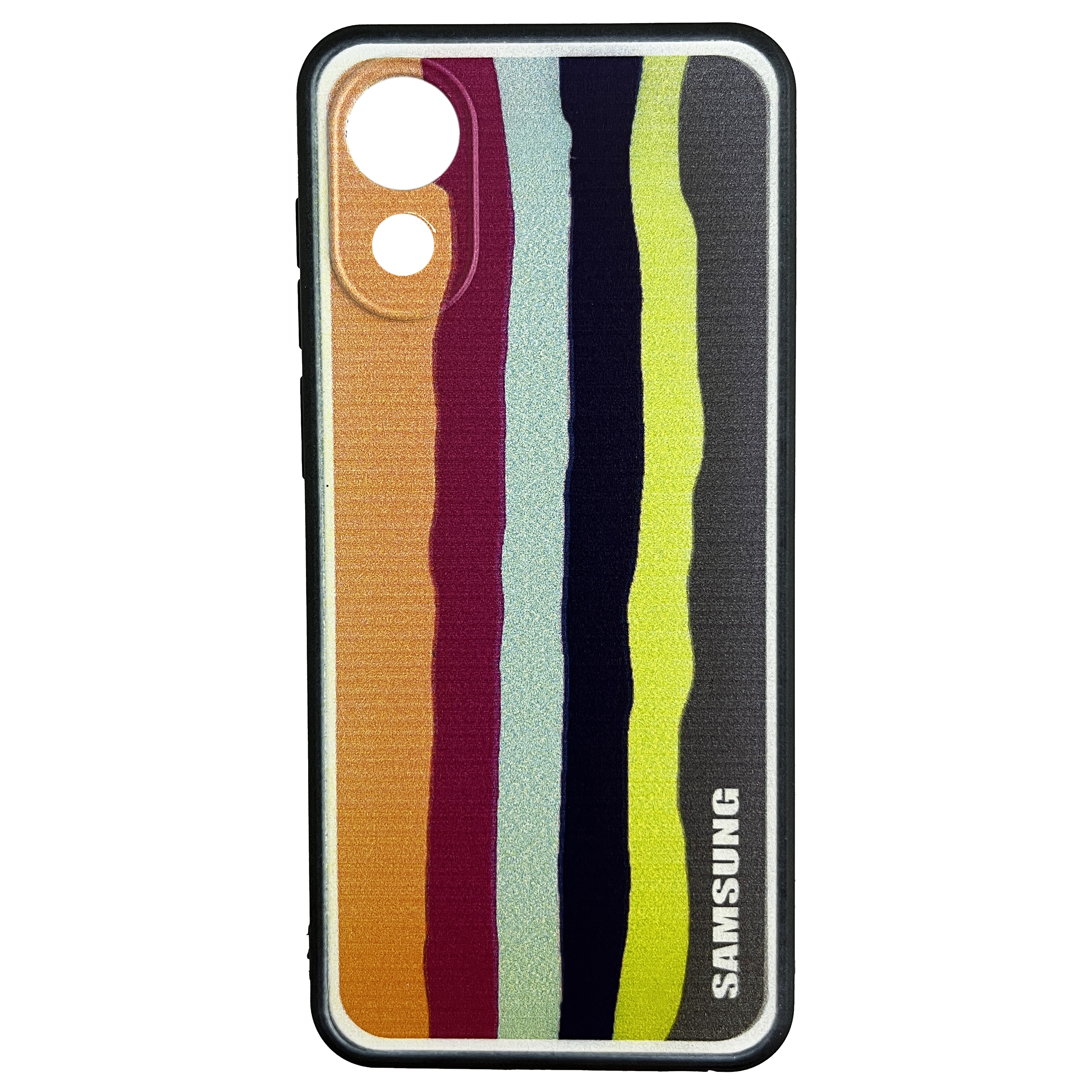 کاور طرح رنگین کمانی مدل RNG-01 مناسب برای گوشی موبایل سامسونگ Galaxy A03 Core