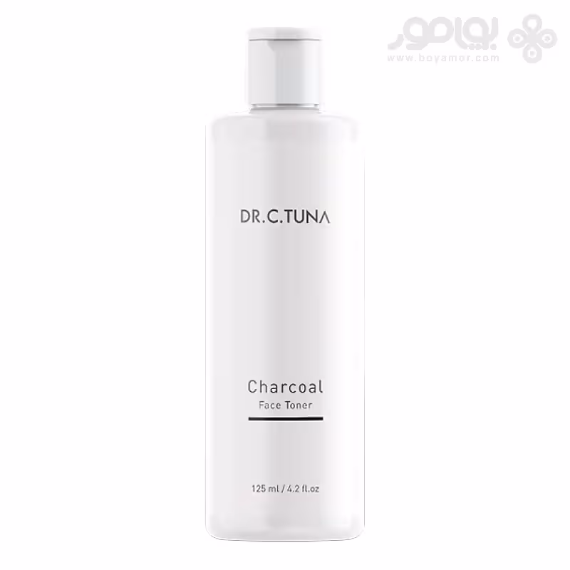 تونر جمع کننده منافذ دکتر تونا فارماسی مدل CHARCOAL حجم 125 میل
