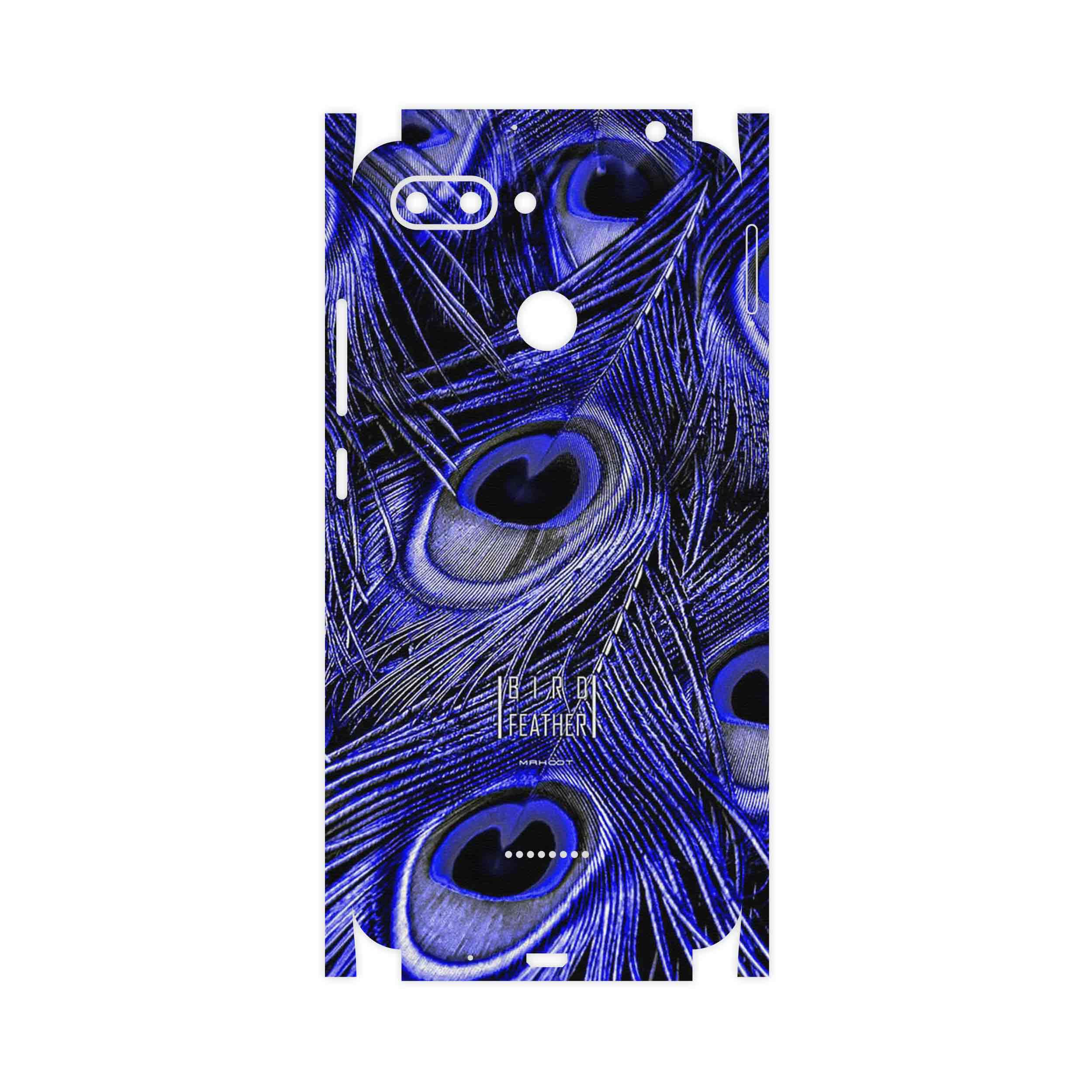 برچسب پوششی ماهوت مدل Purple Feather-FullSkin مناسب برای گوشی موبایل شیائومی Redmi 6