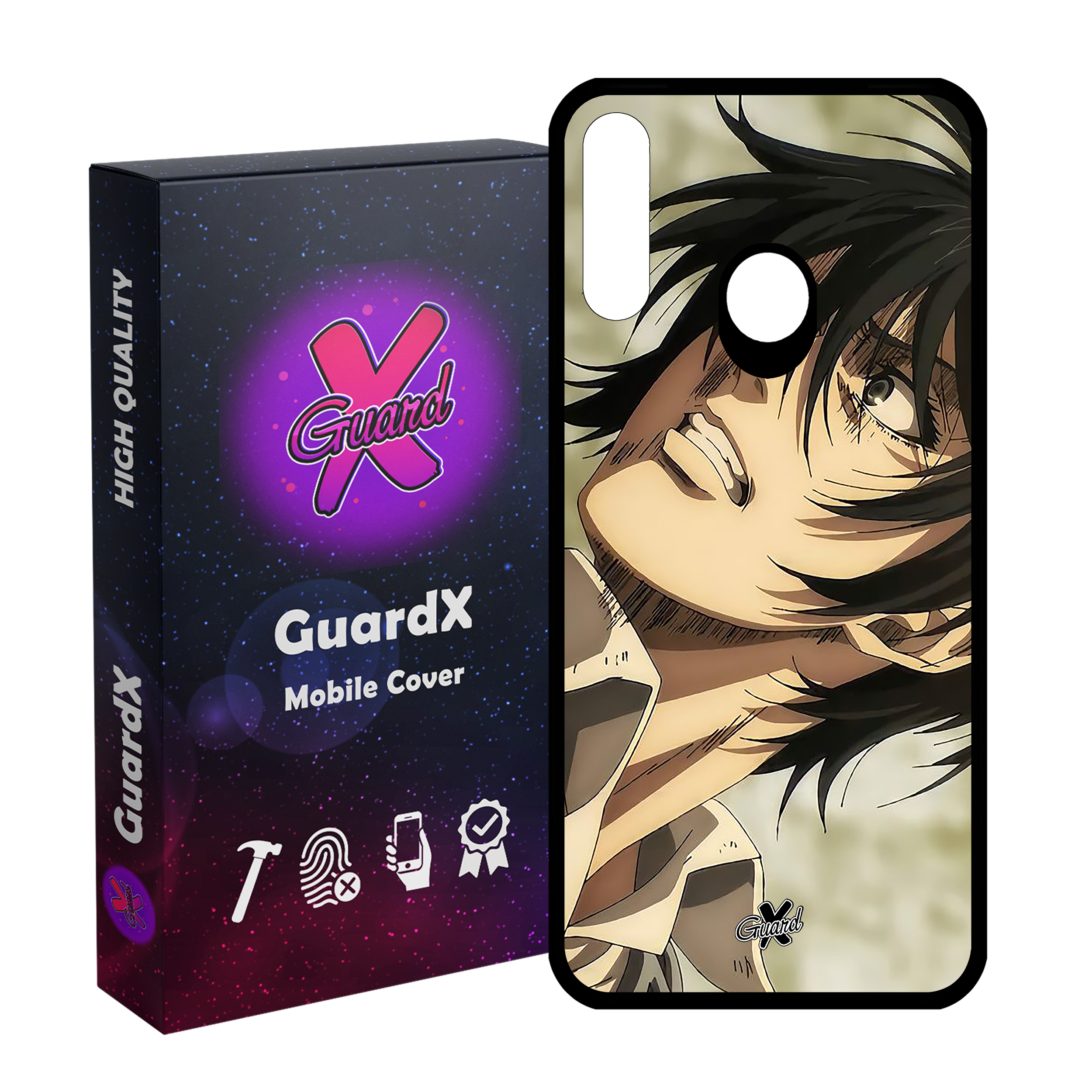 کاور گارد ایکس طرح میکاسا انیمه مدل Glass10546 مناسب برای گوشی موبایل سامسونگ Galaxy A20s