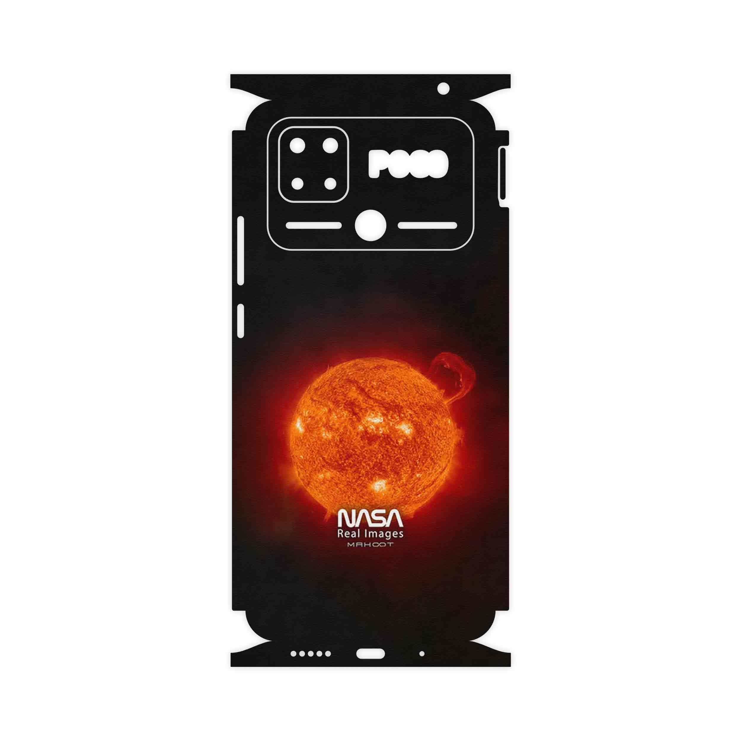 برچسب پوششی ماهوت مدل Sun_By_NASA-FullSkin مناسب برای گوشی موبایل شیائومی Poco C40