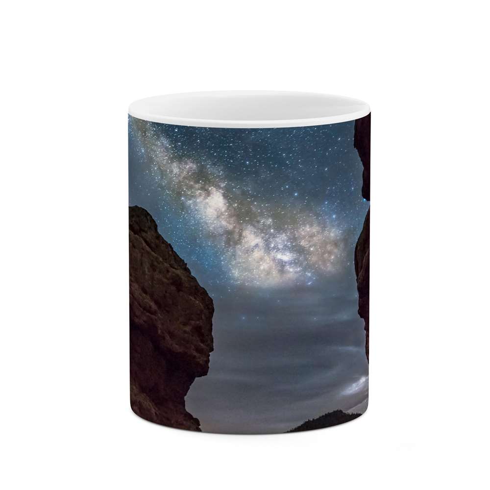 ماگ طرح منظره رویایی و زیبا  مدل mgp14656