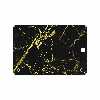 برچسب پوششی ماهوت مدل Graphite-Gold-Marble مناسب برای تبلت سامسونگ Galaxy Tab A 9.7 2015 T555