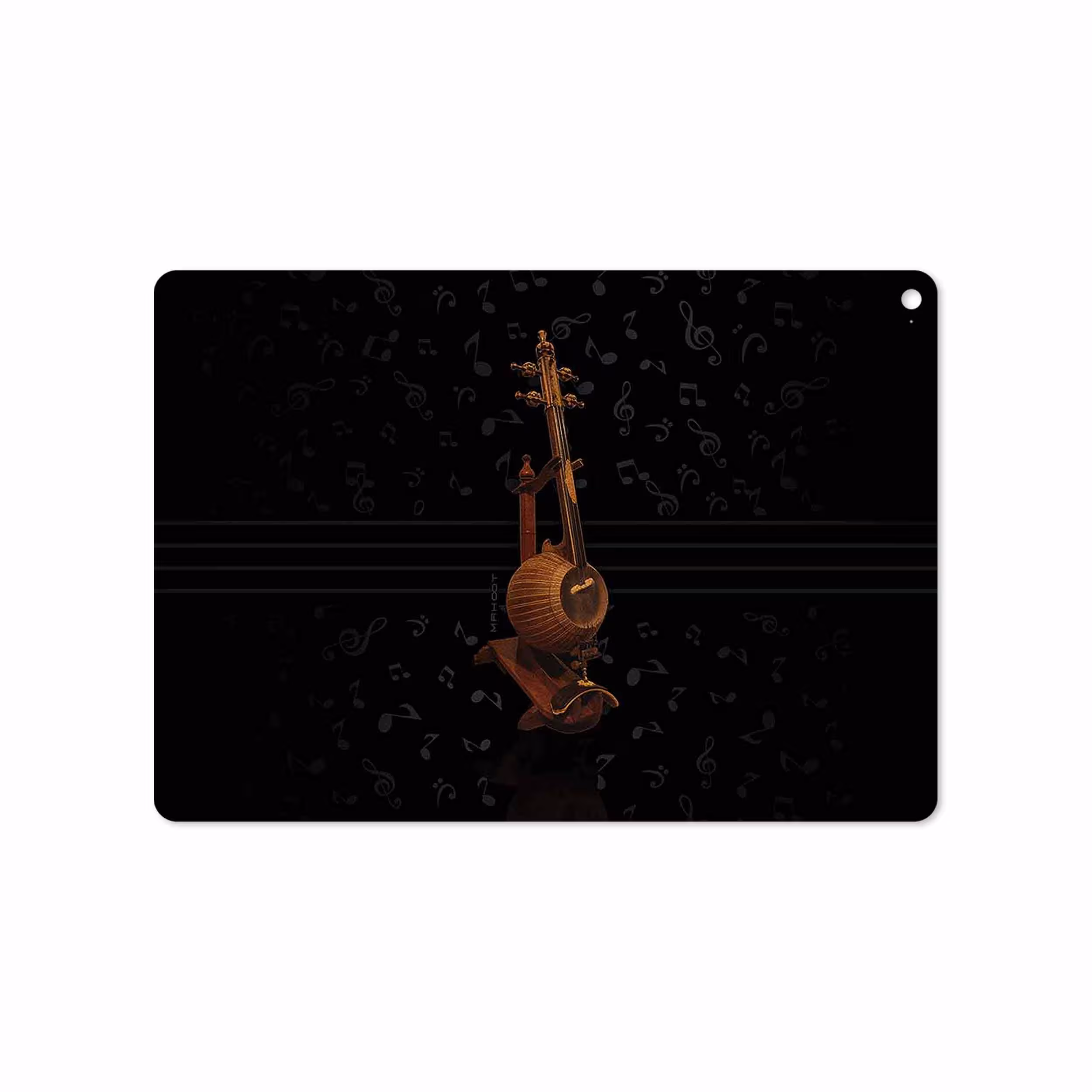 برچسب پوششی ماهوت مدل Persian Fiddle Instrument مناسب برای تبلت اپل iPad Air 2 2014 A1567