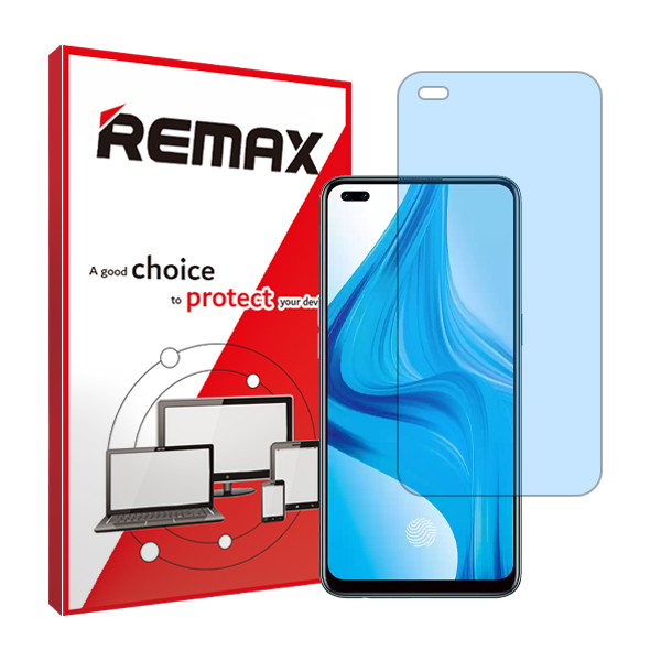 گلس اوپو F17 Pro مدل هیدروژلی آنتی بلو برند ریمکس کد S