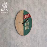 ساعت دیواری چوبی وریا کد GC-01