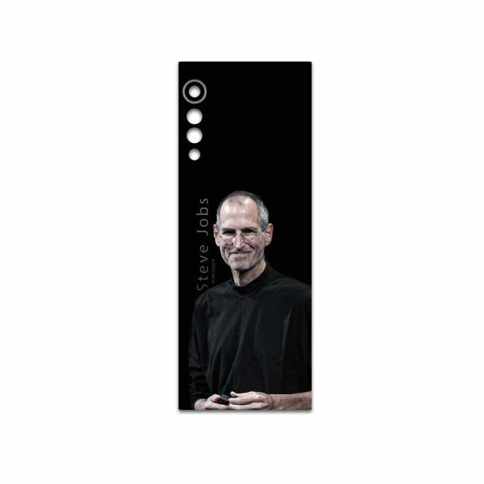 برچسب پوششی ماهوت مدل Steve-Jobs مناسب برای گوشی موبایل ال جی Velvet 5G