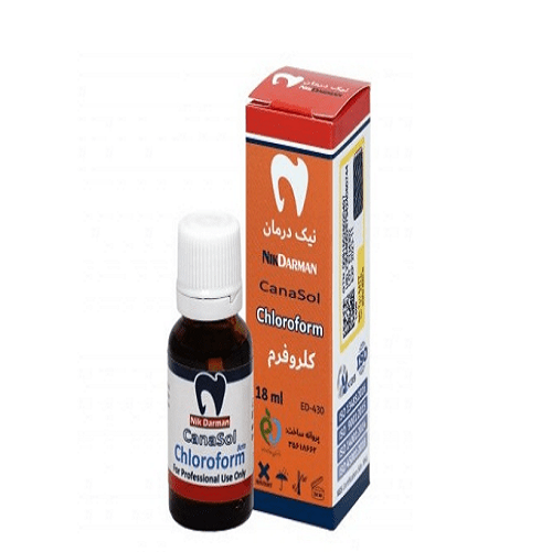محلول کلروفرم خالص نیک درمان CanaSol Chloroform - فروشگاه تخصصی دندانپزشکی سپیرا