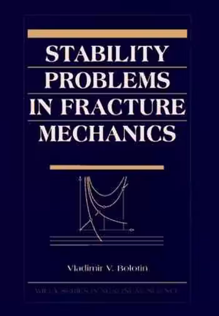 [DJVU] دانلود کتاب Stability Problems In Fracture Mechanics, 1996