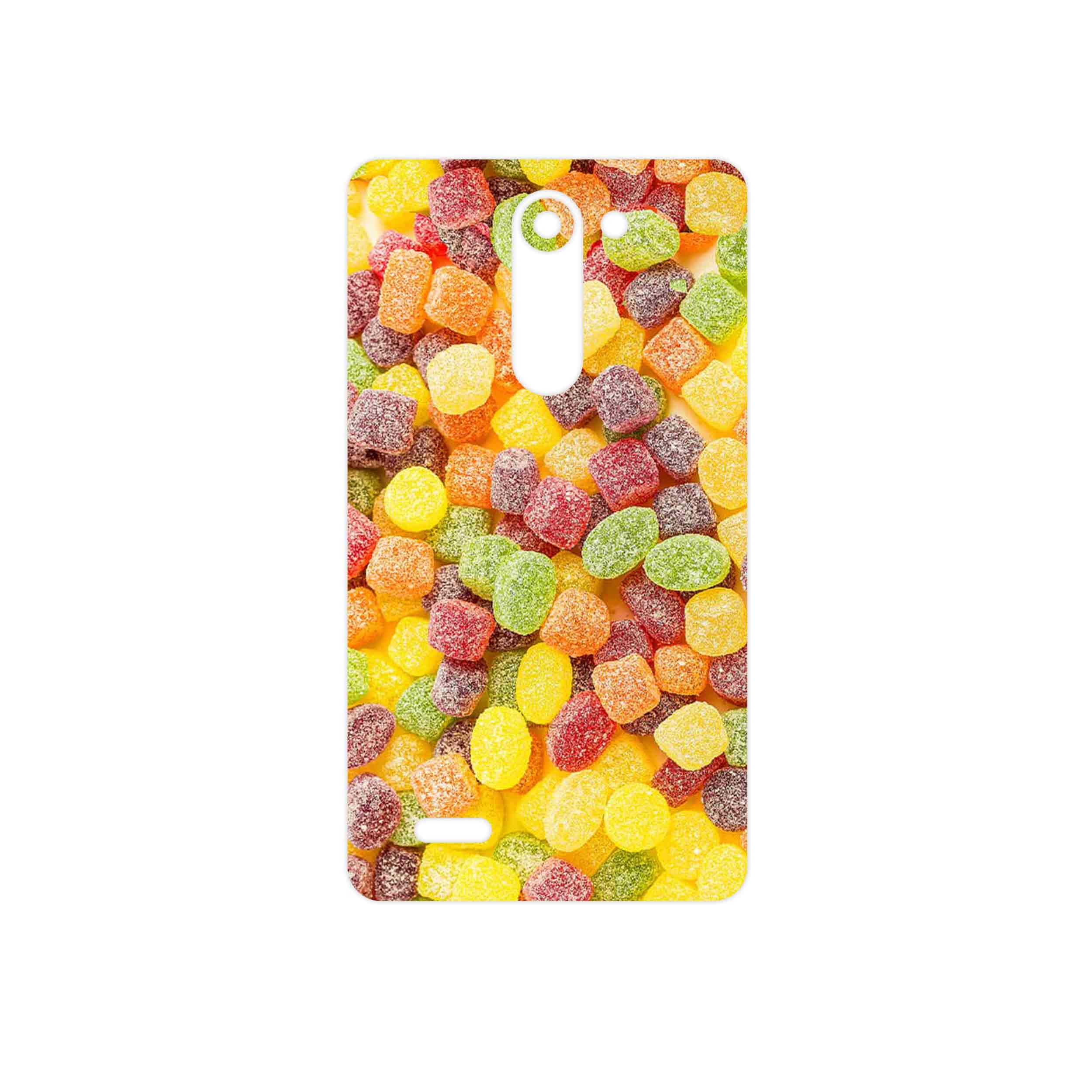 برچسب پوششی ماهوت مدل Gummi candy 2 مناسب برای گوشی موبایل ال جی L Bello