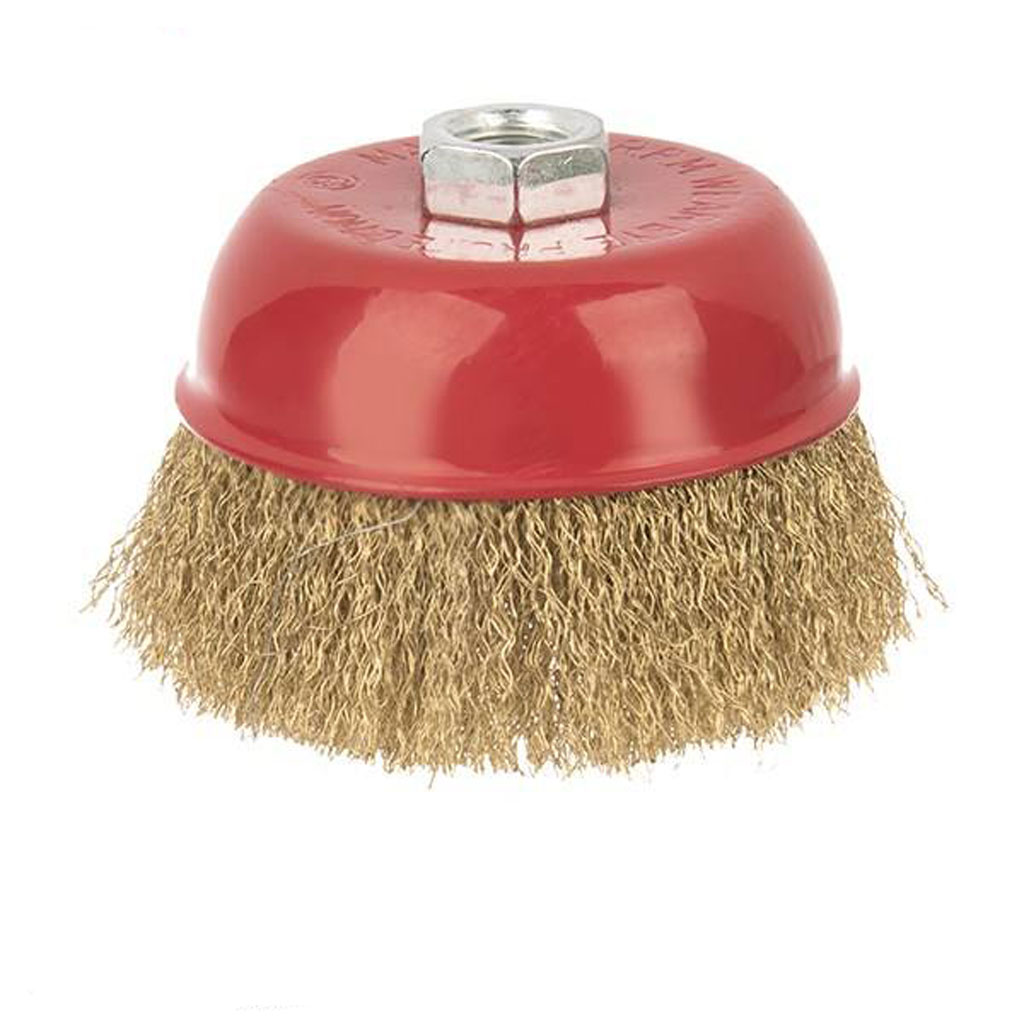 فرچه سیمی کاسه ای افشان مدل  125 mmm