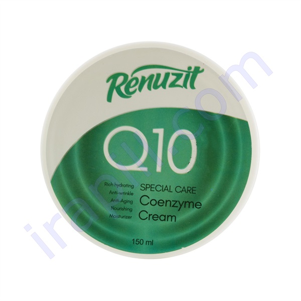 کرم کاسه ای مرطوب کننده و نرم کننده Q10 رینوزیت 150 میلی لیتر
