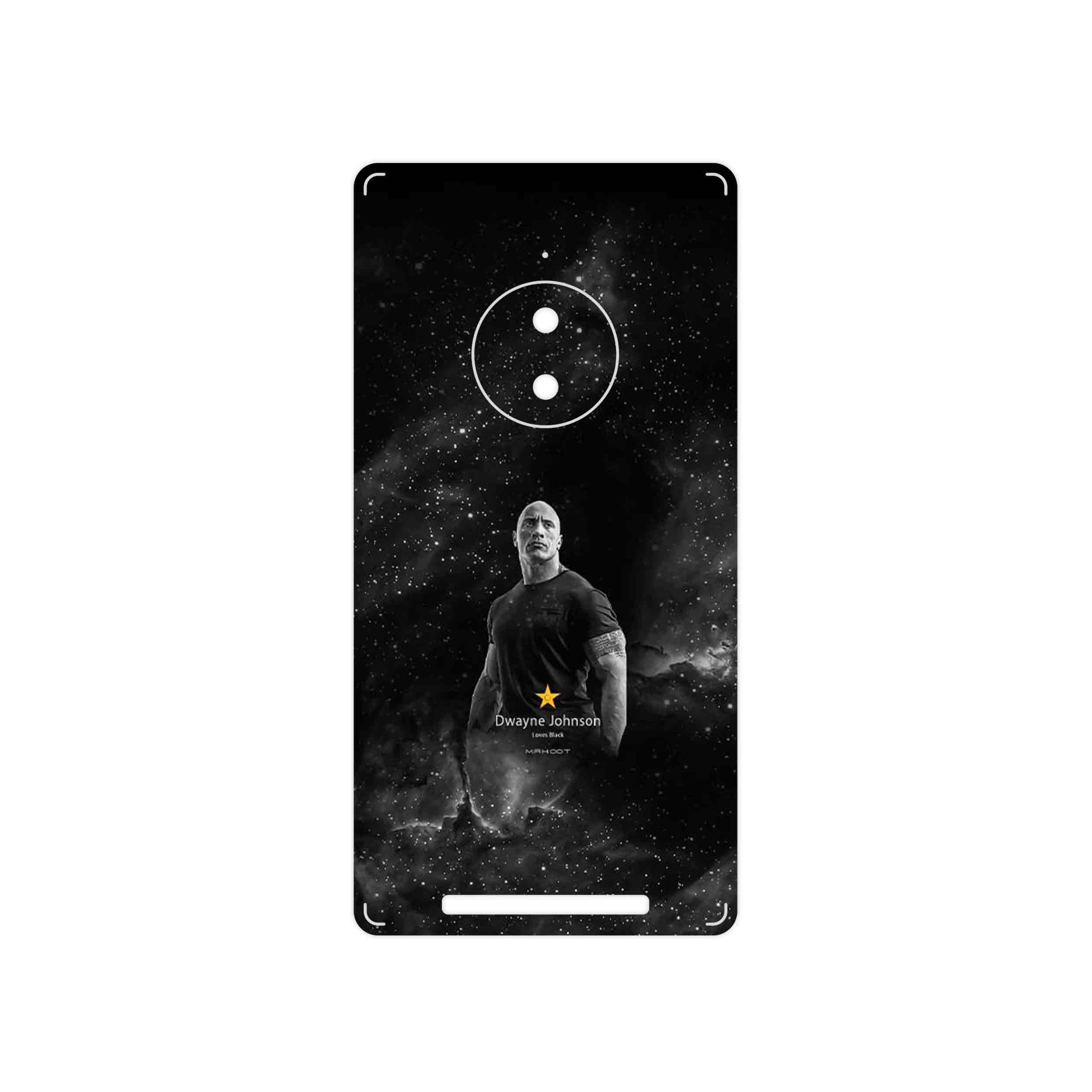 برچسب پوششی ماهوت مدل Dwayne Johnson مناسب برای گوشی موبایل نوکیا Lumia 830