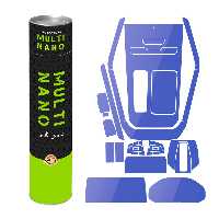 برچسب محافظ مانیتور و کنسول خودرو مولتی نانو مدل X-F1T مناسب برای ام وی ام X55 Pro مجموعه 11 عددی | کالا برتری