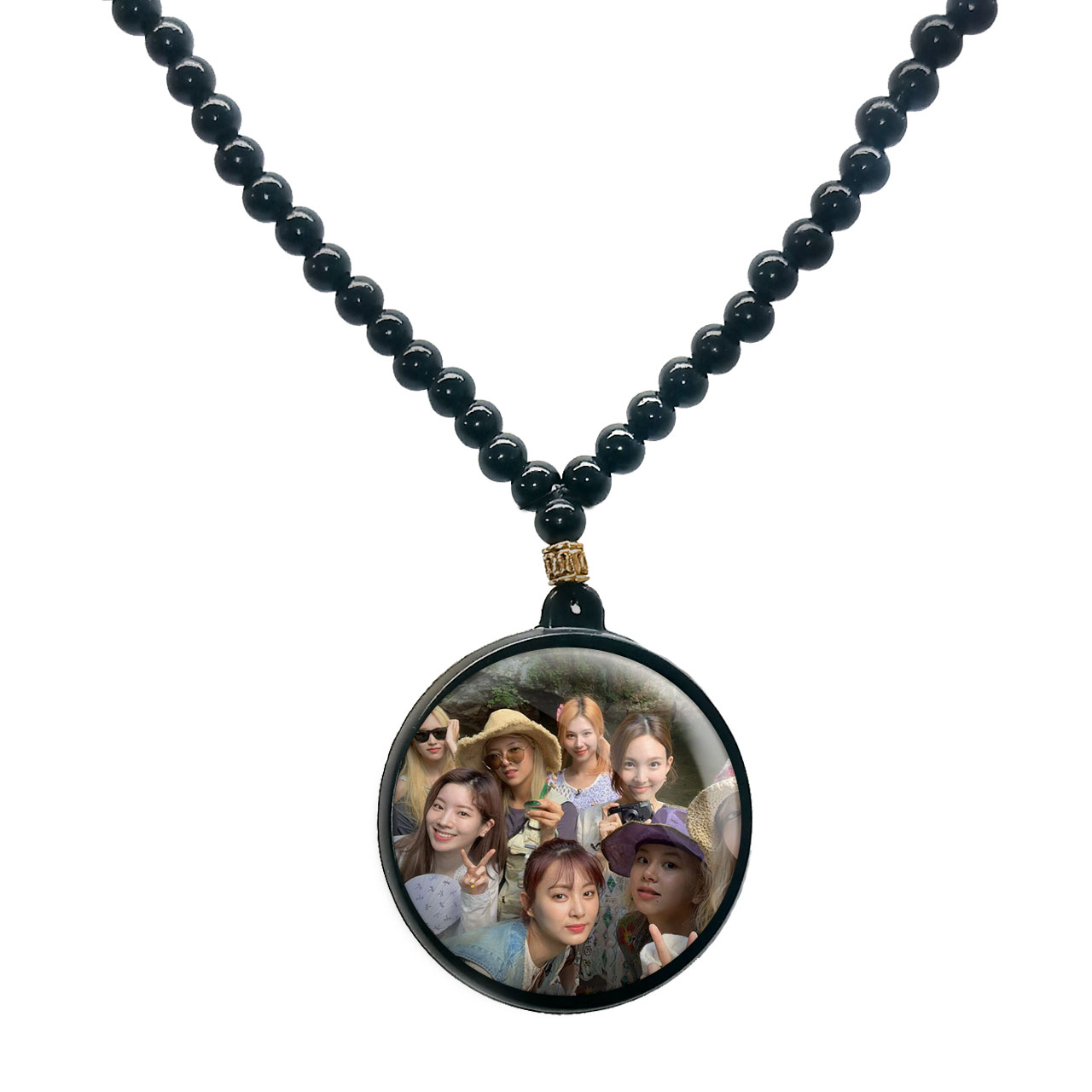 گردنبند پرمانه طرح تو ایس کد pmd.19679 مدل دو طرفه