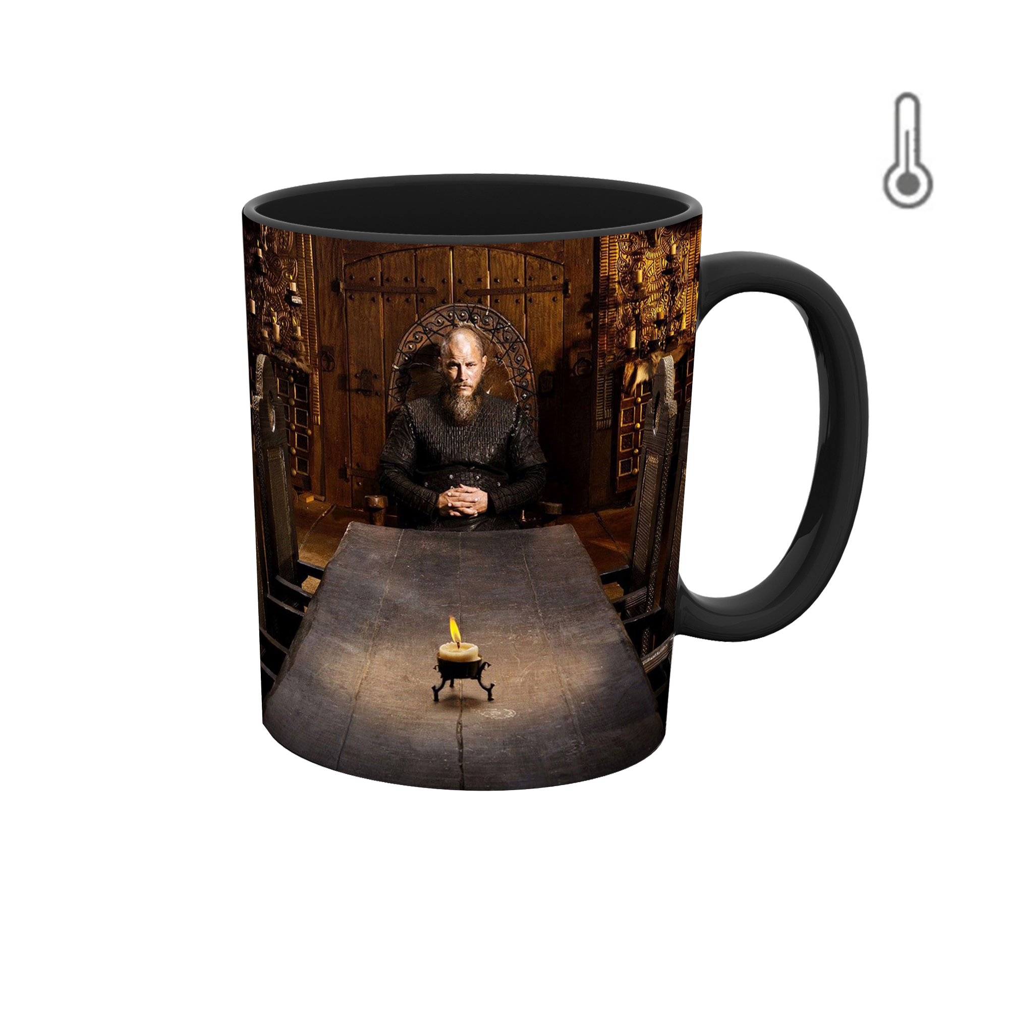 ماگ حرارتی طرح وایکینگ ها رگنار