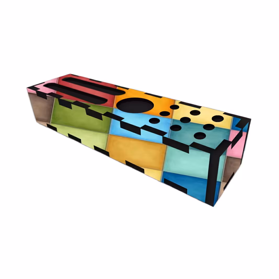 جامدادی رومیزی مدل رنگی کد 814