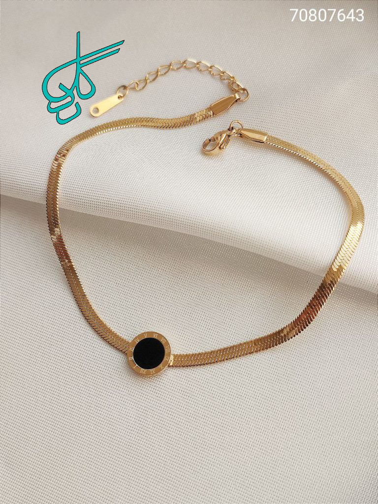 خرید دستبند استیل طرح مدل ماری رنگ ثابت کد 1215378 - ردگل