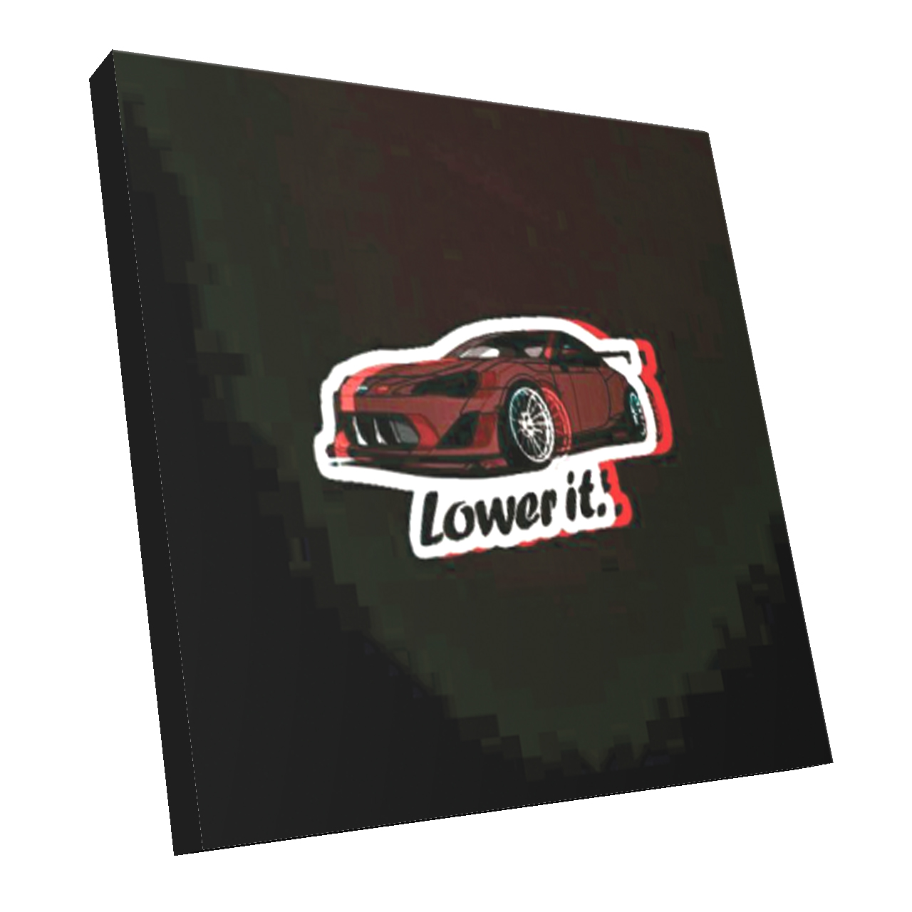 استیکر طرح ماشین کد 9