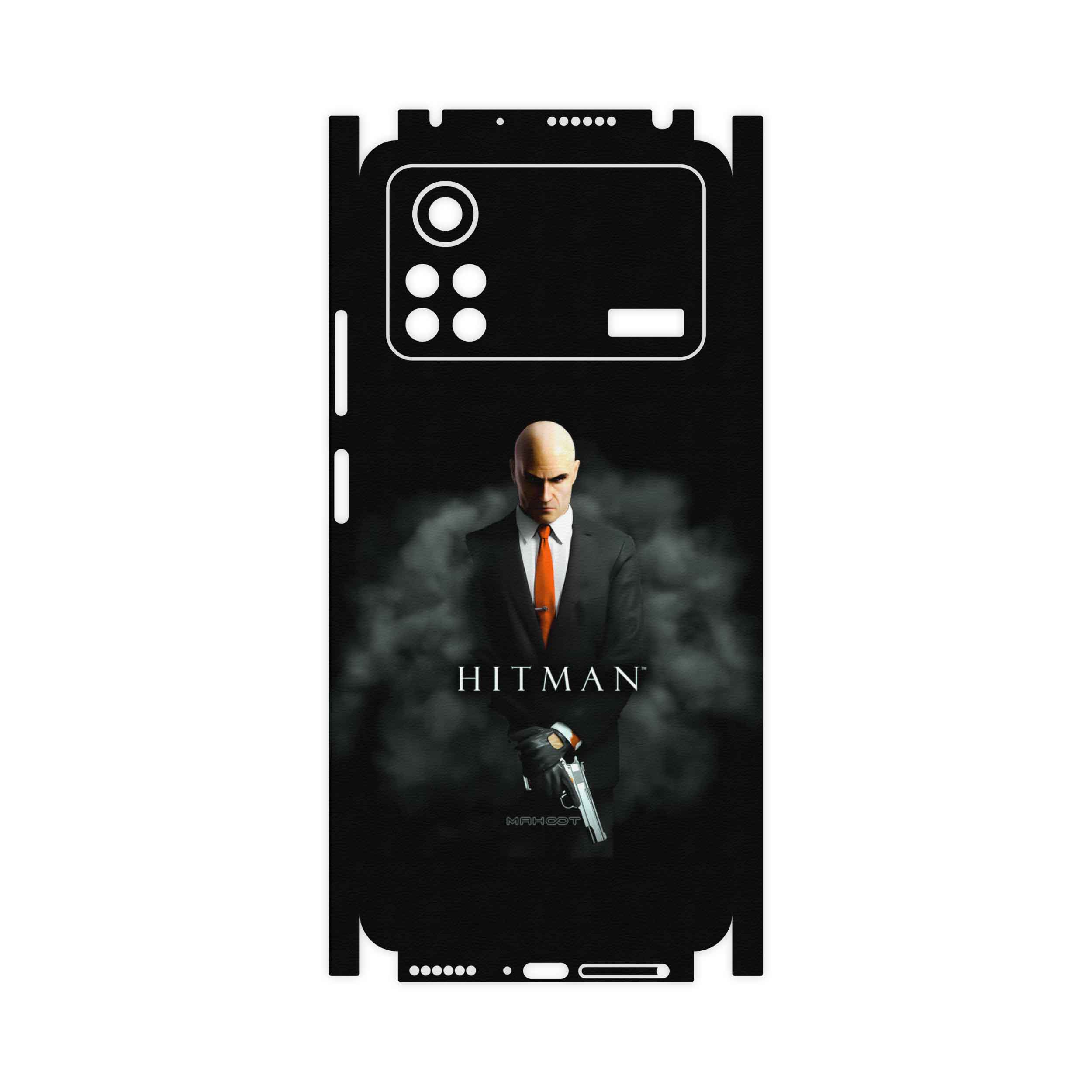 برچسب پوششی ماهوت مدل Hitman-Game-FullSkin مناسب برای گوشی موبایل شیائومی Poco X4 Pro 5G