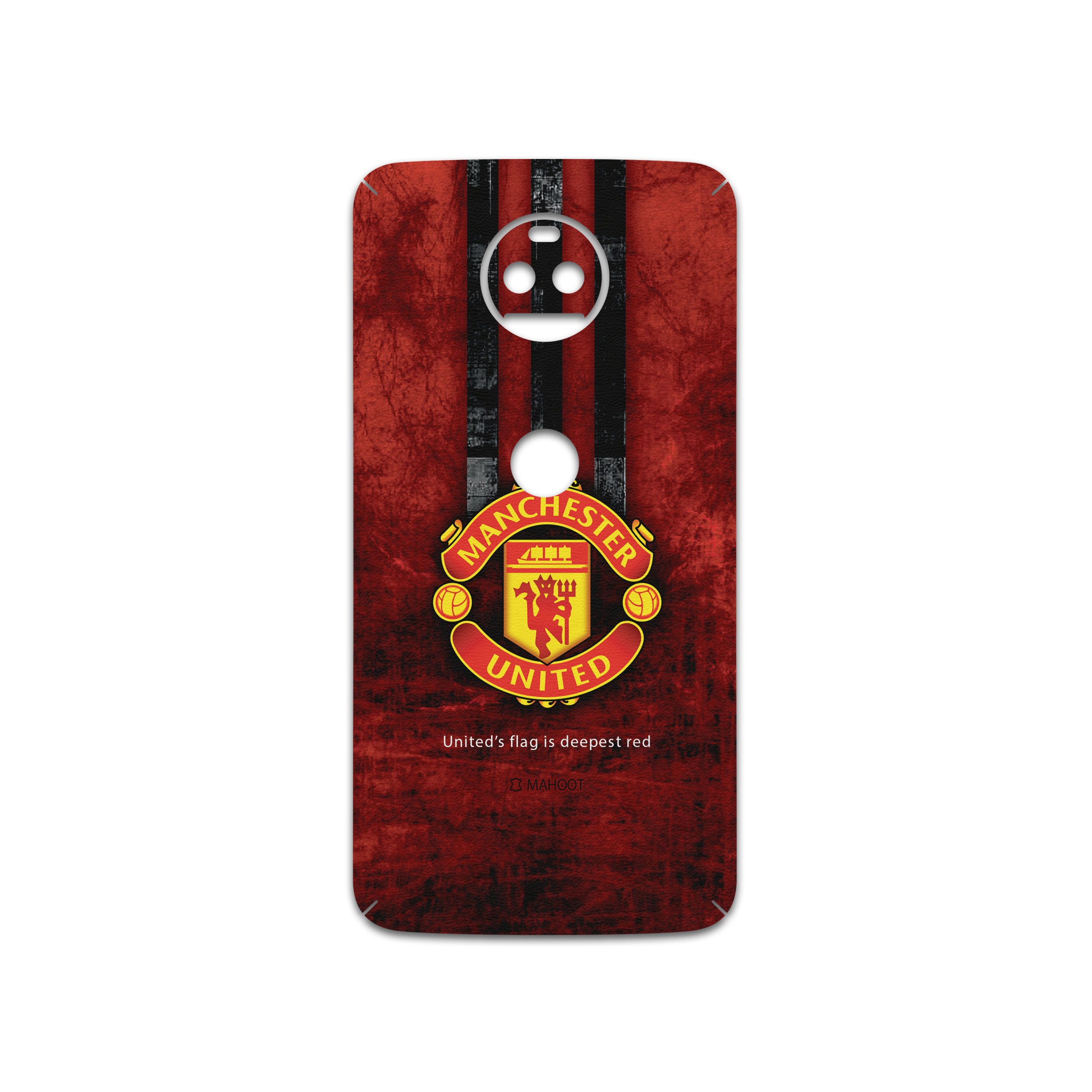 برچسب پوششی ماهوت مدل Manchester-United-FC مناسب برای گوشی موبایل موتورولا Moto G5S Plus