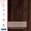 برچسب پوششی ماهوت مدل Dark Walnut Wood مناسب برای تبلت شیائومی Mi Pad 4 2018