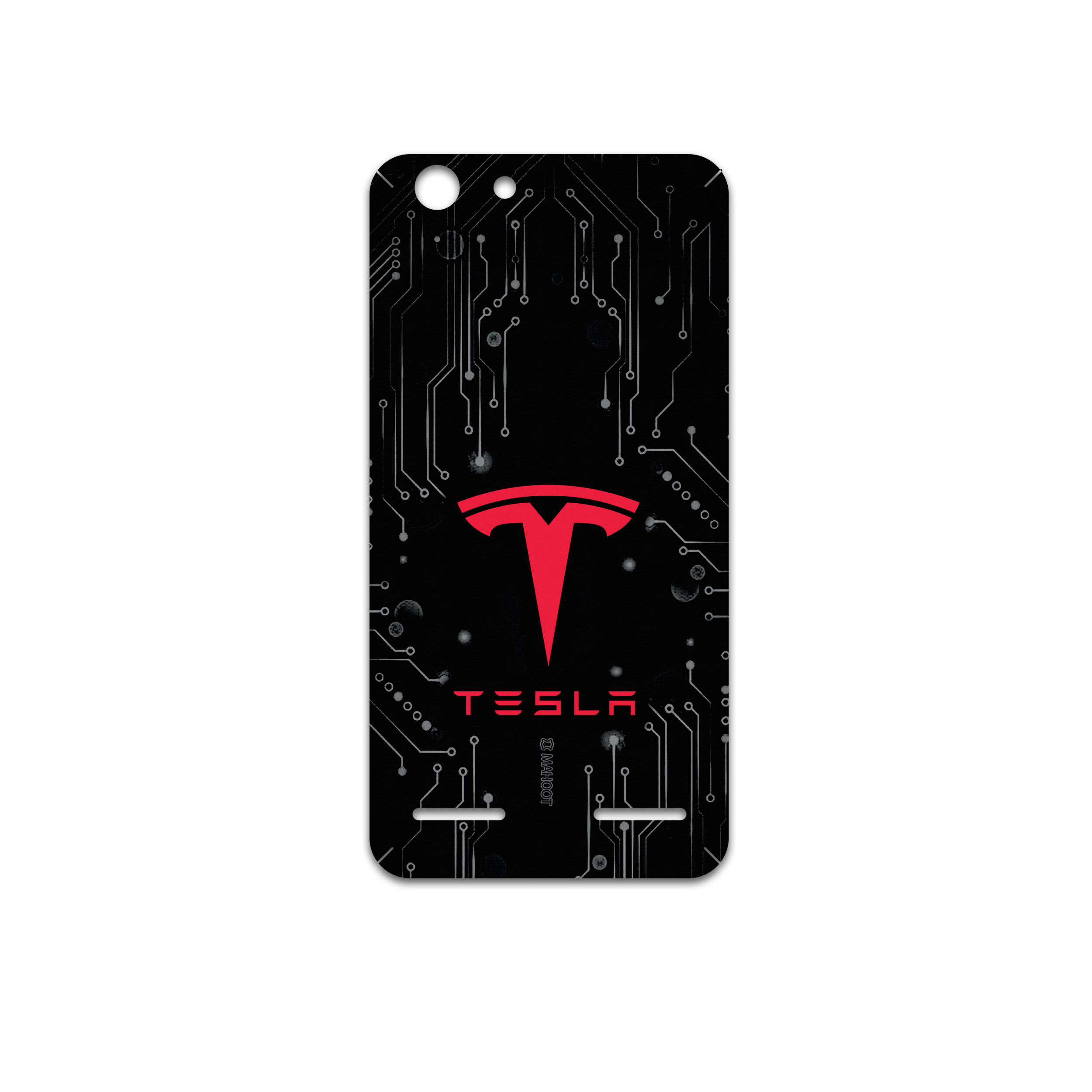 برچسب پوششی ماهوت مدل TESLA-Motors مناسب برای گوشی موبایل لنوو Vibe K5 Plus