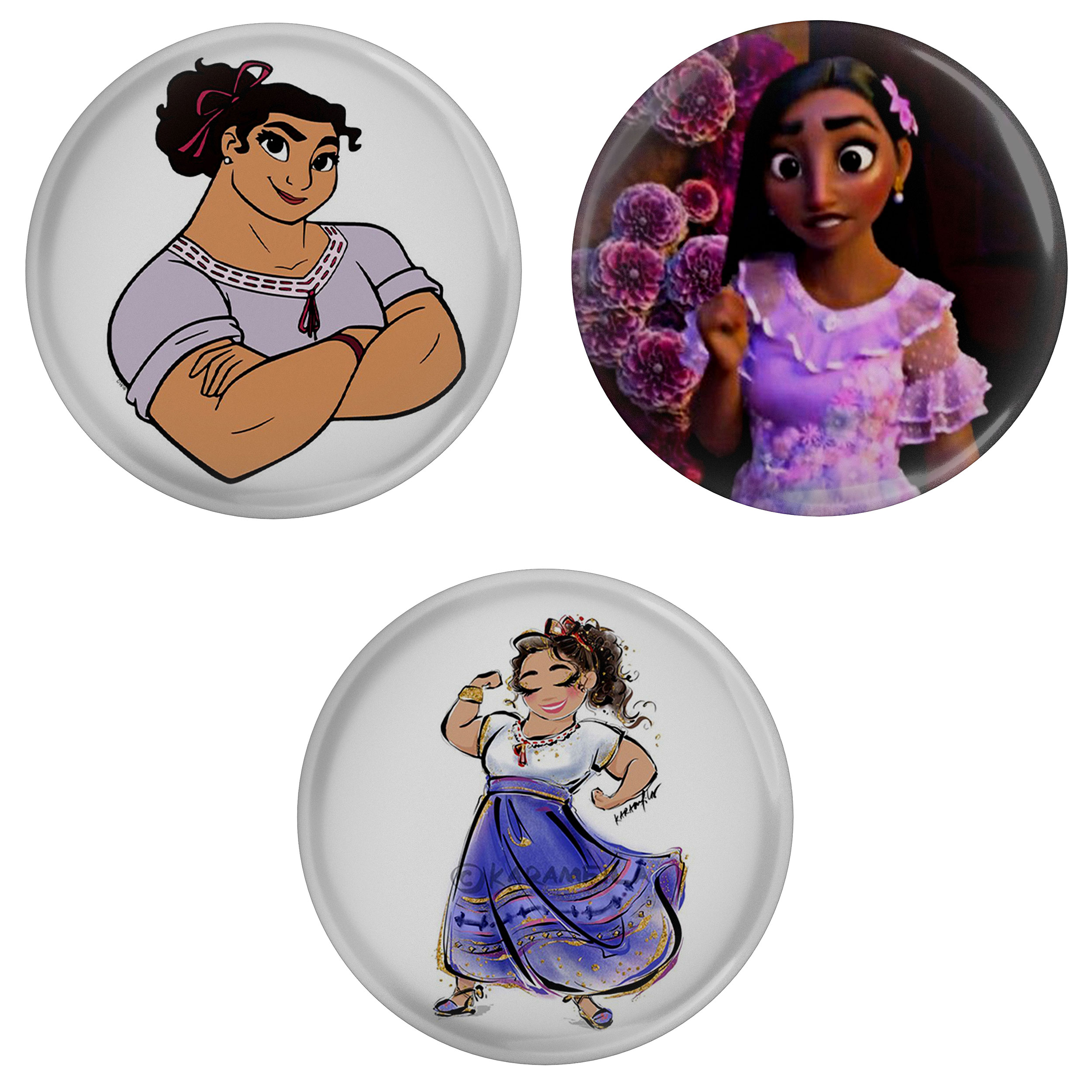 پیکسل مدل S3-5 طرح انیمیشن افسون انکانتو مجموعه 3 عددی