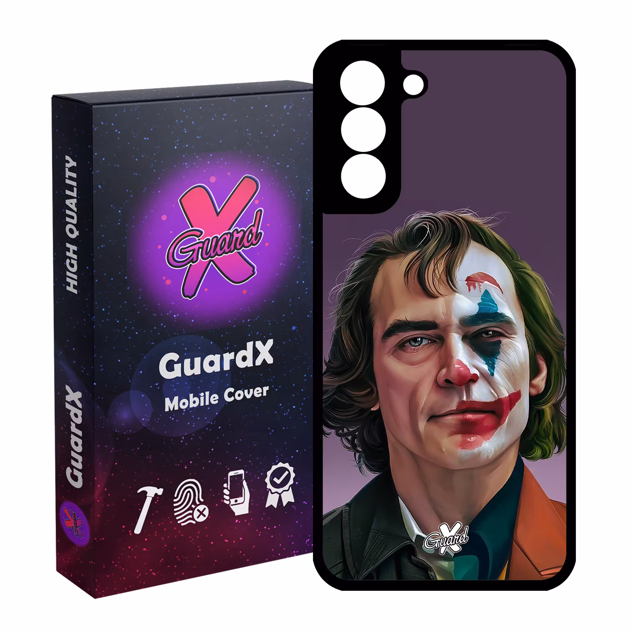 کاور گارد ایکس طرح Joker مدل Glass10083 مناسب برای گوشی موبایل سامسونگ Galaxy S21 FE