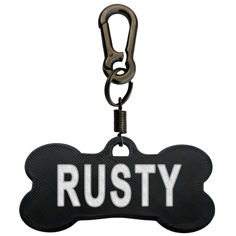 پلاک شناسایی سگ مدل RUSTY | چاوه