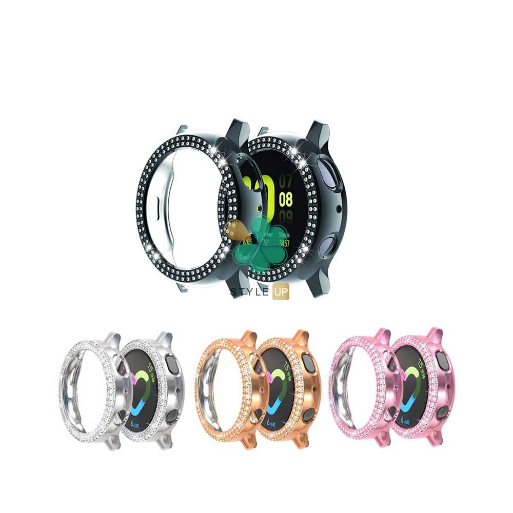 کاور ساعت سامسونگ Samsung Galaxy Watch Active 2 40mm مدل نگین دار
