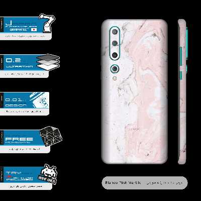 برچسب پوششی ماهوت مدل Blanco-Pink-Marble-FullSkin مناسب برای گوشی موبایل شیائومی MI 10