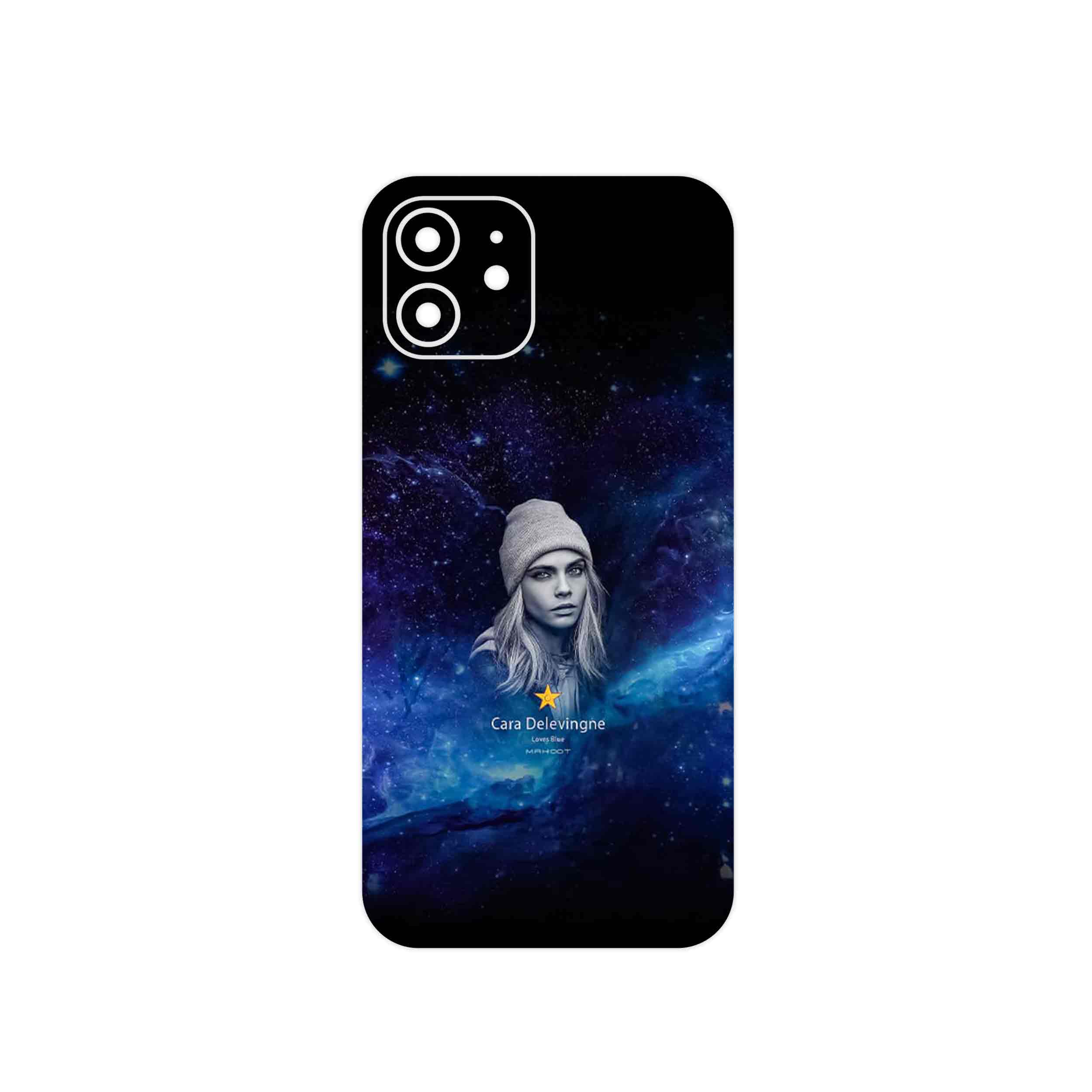 برچسب پوششی ماهوت مدل Cara Delevingne مناسب برای گوشی موبایل اپل iPhone 12