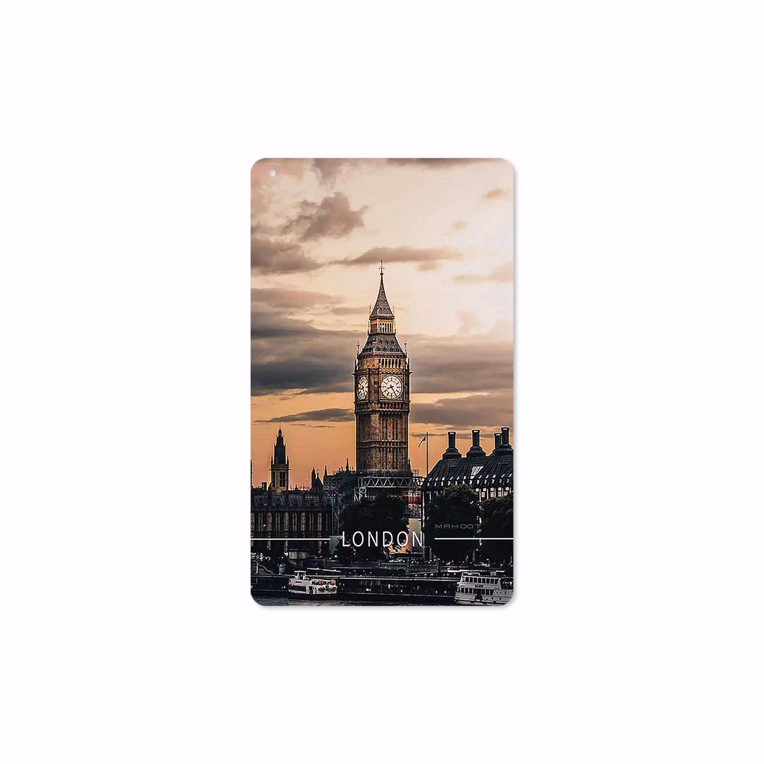 برچسب پوششی ماهوت مدل London City مناسب برای تبلت سامسونگ Galaxy Tab A 8.0 2019 T295
