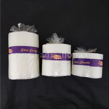 شمع استوانه سفید 7-7