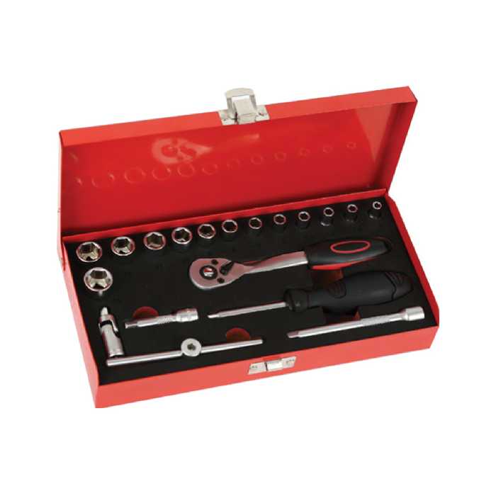 جعبه بکس 19 پارچه 1/4 درایو LK کد WTK20